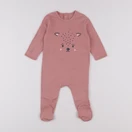La Redoute - pyjama coton rose - 9 mois