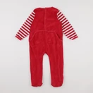 Vertbaudet - pyjama velours rouge - 2 ans