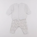 La Redoute - ensemble blanc - 6 mois
