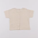 Vertbaudet - tee-shirt beige - 9 mois