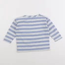 Bobo Choses - tee-shirt blanc, bleu - 12/18 mois