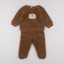 H&M - ensemble marron - 12/18 mois