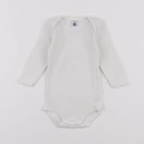 Petit Bateau - body blanc - 6 mois