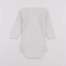Petit Bateau - body blanc - 6 mois