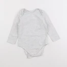 Tape à l'oeil - body gris - 24 mois