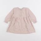 H&M - robe rose - 12/18 mois