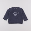 Boutchou - sweat bleu - 18 mois