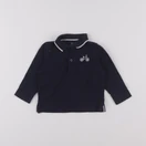 Boutchou - polo bleu - 9 mois