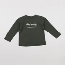 Zara - tee-shirt imprimé au dos vert - 18/24 mois