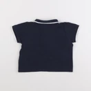Vertbaudet - polo bleu - 12 mois