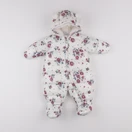 Petit Bateau - combi-pilote rose - 3 mois