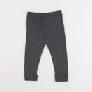 Zara - legging gris - 9/12 mois