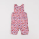 Jacadi - combinaison doublé, liberty rose - 3 mois