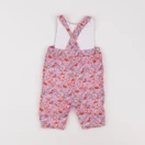 Jacadi - combinaison doublé, liberty rose - 3 mois