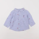 Jacadi - chemise bleu - 12 mois