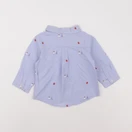 Jacadi - chemise bleu - 12 mois