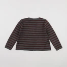 Le Minor - gilet gris, rouge - 8 ans