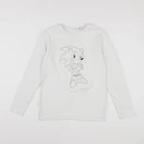 Mango - tee-shirt blanc - 10 ans