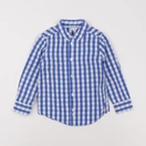 Jacadi - chemise bleu, blanc - 4 ans