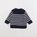 Vertbaudet - pull bleu - 6 mois