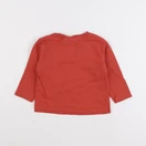 Zara - tee-shirt rouge - 9/12 mois