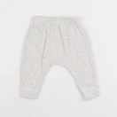 Petit Bateau - sarouel gris - 6 mois
