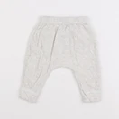 Petit Bateau - sarouel gris - 6 mois
