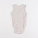 H&M - body beige - 6/9 mois