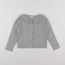 Vertbaudet - gilet gris - 6 ans