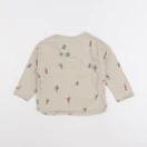 Zara - tee-shirt beige - 9/12 mois