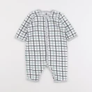 Petit Bateau - combinaison coton blanc - 3 mois