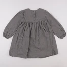Vertbaudet - robe beige, noir - 8 ans