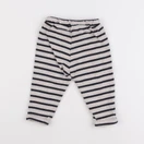 H&M - jogging beige, bleu - 9/12 mois