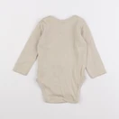 H&M - body beige - 9/12 mois