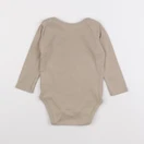 H&M - body marron - 9/12 mois