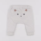 H&M - sarouel beige - 3/6 mois