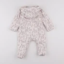H&M - combi-pilote rose - 6/9 mois