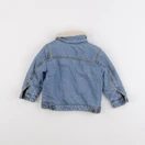 Zara - veste doublé bleu - 9/12 mois