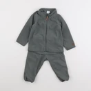 H&M - ensemble vert - 6/9 mois