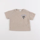 H&M - tee-shirt beige - 3/6 mois