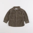 Zara - sur-chemise vert - 12/18 mois