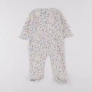 Vertbaudet - pyjama coton bleu - 6 mois