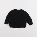 Zara - pull noir - 6/9 mois