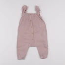 H&M - combinaison rose - 6/9 mois