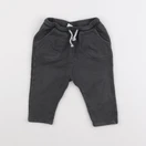 Zara - pantalon gris - 3/6 mois
