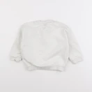 Zara - sweat blanc - 12/18 mois