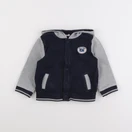 Boutchou - sweat bleu, gris - 24 mois