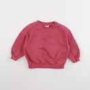 Zara - sweat rose - 9/12 mois