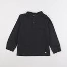 Vertbaudet - polo noir - 8 ans