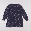 Vertbaudet - chemise de nuit coton bleu - 8 ans